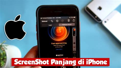 Cara Screenshot Panjang Di Iphone Ios 14 YouTube