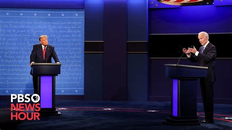 Watch The Second And Final 2020 Presidential Debate Youtube