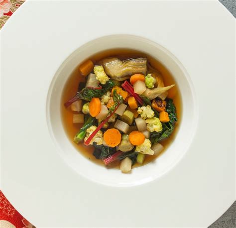 Minestrone Di Verdure In Brodo Di Verza E Soia Saporie