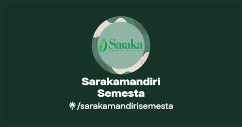 Sarakamandiri Semesta Instagram Linktree