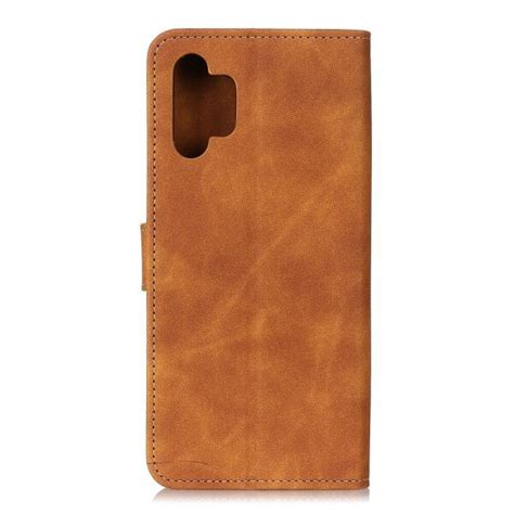 Khazneh Retro Wallet Samsung Galaxy A Brown