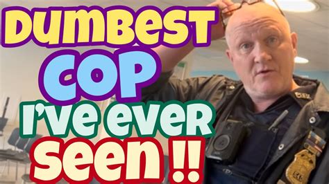 Dumbest Cop” Ever Lmao 🤣 1stamendment Copwatch Police Viral Youtube