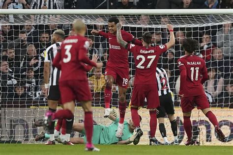 Hasil Newcastle Vs Liverpool Skor Bola Net