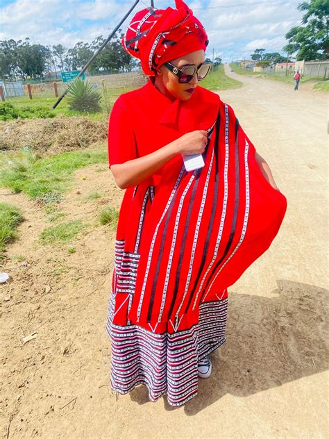 Xhosa Traditional Outfit Umbhaco Xhosa Traditional Attire