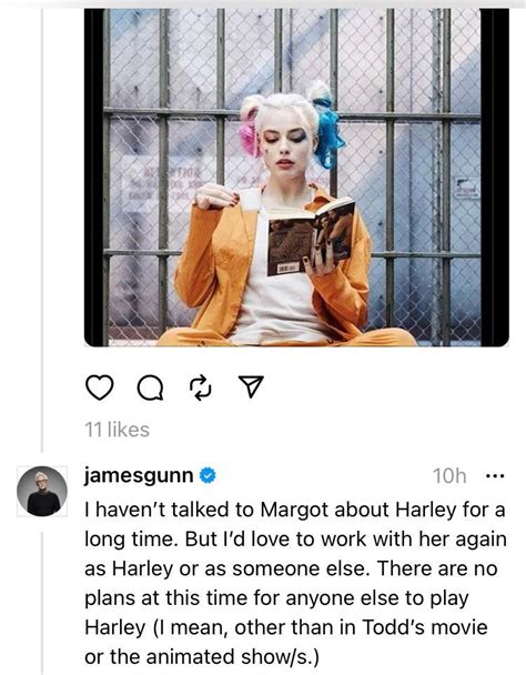 James Gunn Offers Positive DC Universe Harley Quinn Update After Margot ...