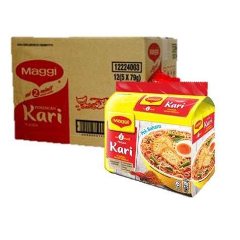 Maggi Kari Instant Noodle 125x79gctn Shopee Malaysia