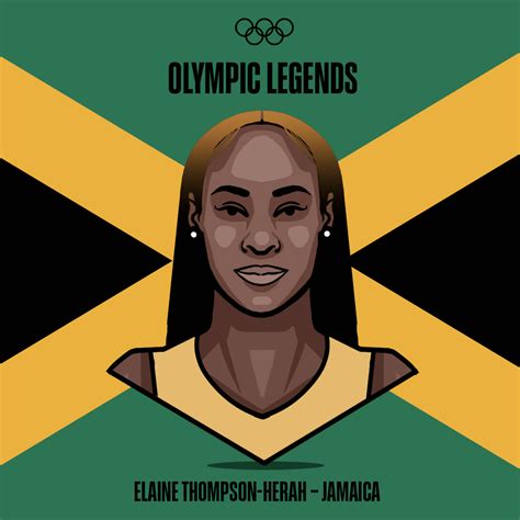 The Fastest Woman Alive And Six Time Olympic Medallist Elaine