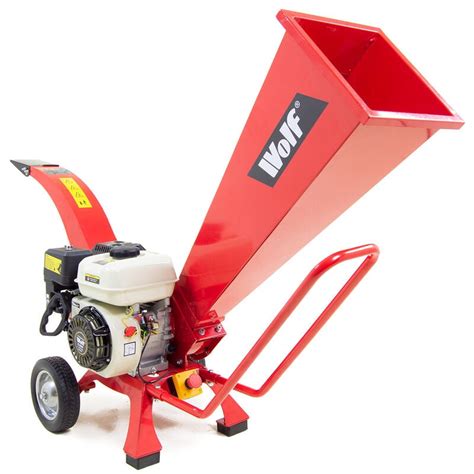 Petrol Driven Wood Chipper Shredder Wolf Garden Equipment Review