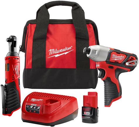 Better than Black Friday: Milwaukee M12 Cordless Power Tool Special Combo Kits (11/16/17)