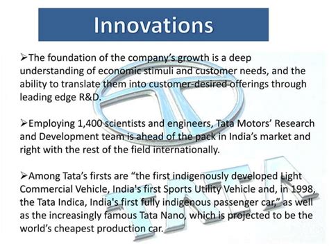 PPT On TATA Motors Limited By MohamedArif And His Team PPT