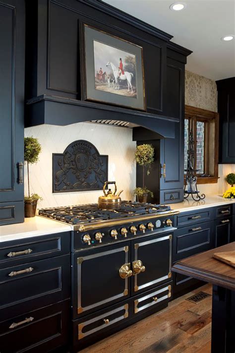 15 Beautiful Black Kitchens The Hot New Kitchen Color Page 6 Of 17 The Cottage Market