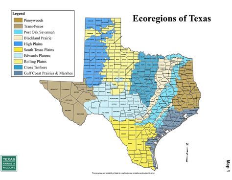 Ecoregions Of South Central Texas