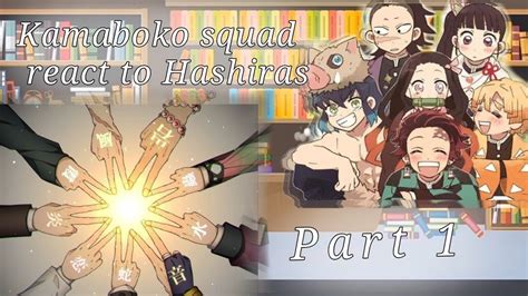 Kamaboko Squad React To Hashiras Part Gacha Life Kny Genmui