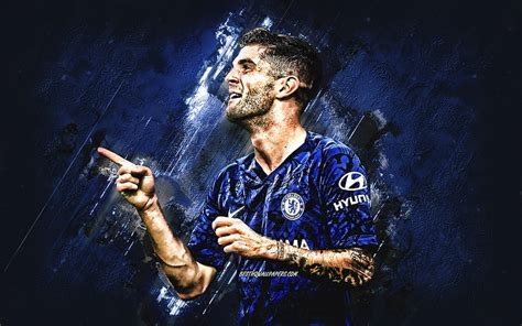 2k Free Download Christian Pulisic Chelsea Fc Portrait American Football Player Premier