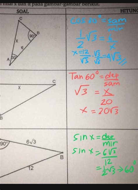 Detail Contoh Soal Segitiga Trigonometri Koleksi Nomer 53