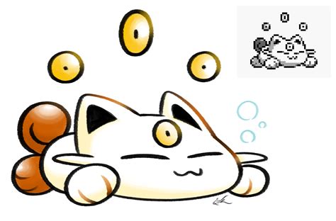 Baby Meowth by CosmiCam on Newgrounds