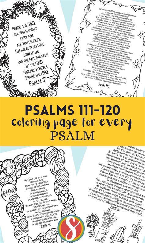 Free Psalms Coloring Pages — Stevie Doodles