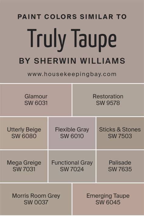 Truly Taupe SW 6038 By Sherwin Williams Housekeepingbay