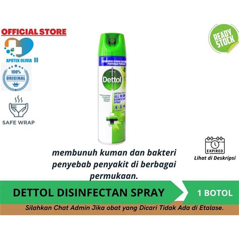 Jual Dettol Spray Disinfectan 450 Ml Morning Dew Shopee Indonesia