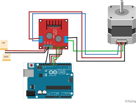 Piloter un moteur pas à pas avec un module L298 Arduino Mataucarre