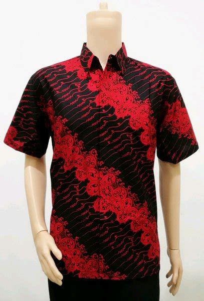 Jual Kemeja Hem Baju Atasan Pria Batik Big Size Jumbo XXL 2212 Seragam