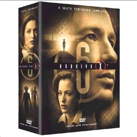 Dvd Box Arquivo X 6ª Temporada 6 Discos Capa Em Espanhol no Shoptime