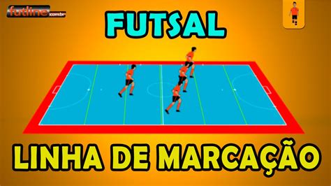 SISTEMA DEFENSIVO NO FUTSAL Linha de Marcação YouTube