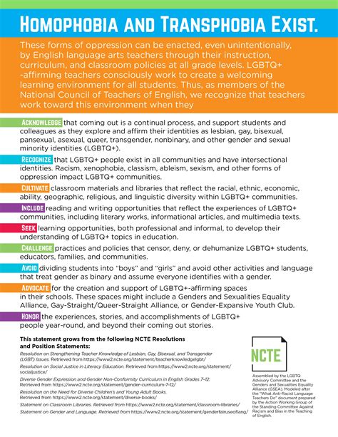 Explore These Ncte Resources For Pride Month National Council Of