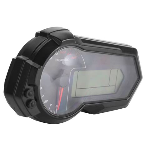 Universal V Motorcycle Lcd Digital Gauge Oeter T Grandado