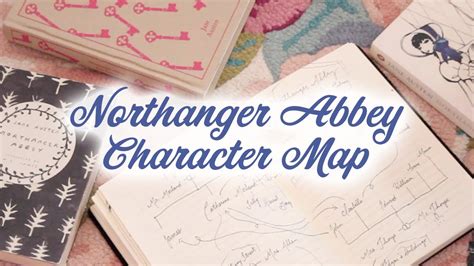 Jane Austen S NORTHANGER ABBEY Character Map Synopsis YouTube