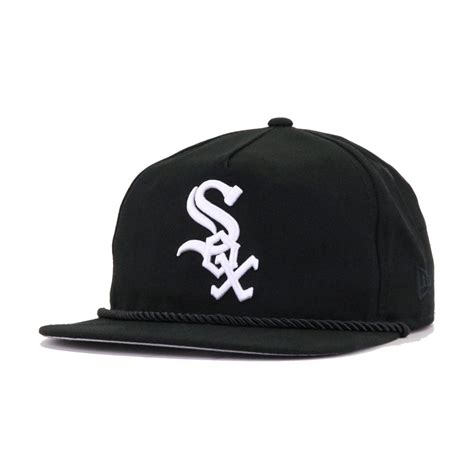 Chicago White Sox Black 2005 World Series New Era Golfer Snapback