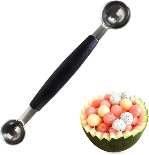 Amazon HONOOR Double Sided Fruit Melon Baller Spoon 2 In 1