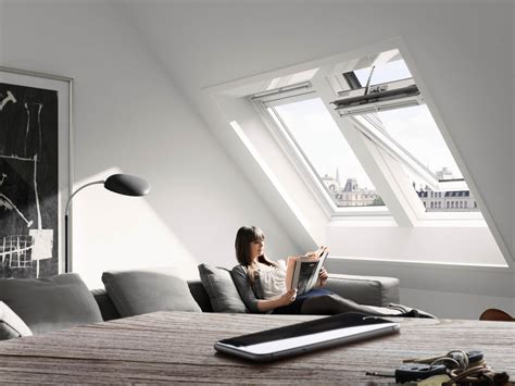 Elektrische Dachfenster Velux Integra Schwingfenster