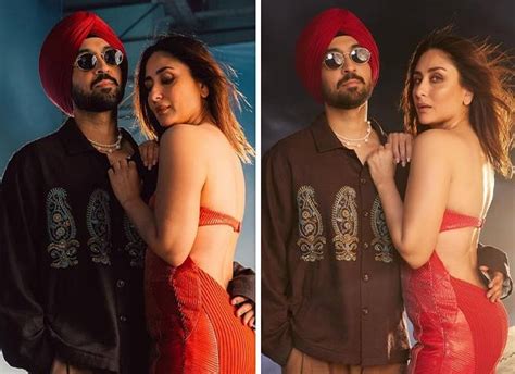 Diljit Dosanjh Raises Hotness Quotient As He Poses With Kareena Kapoor