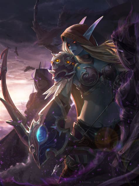 Sylvanas Tae Kwon Kim A Rang Warcraft Art Fantasy Art Sylvanas