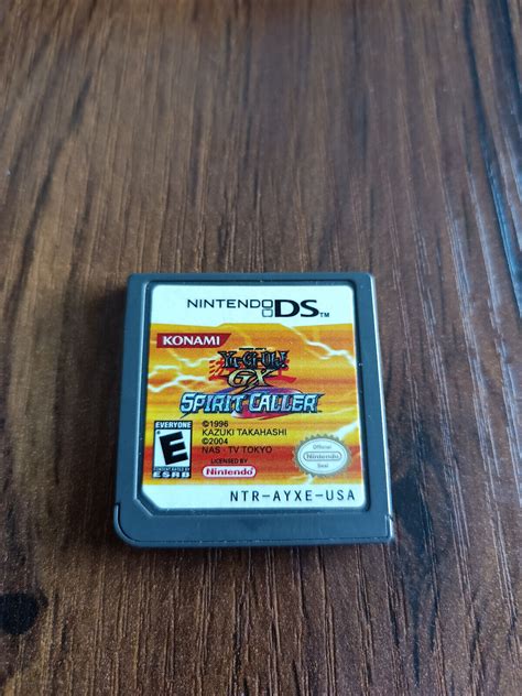 Yu Gi Oh GX Spirit Caller Nintendo DS 2007 Authentic Tested