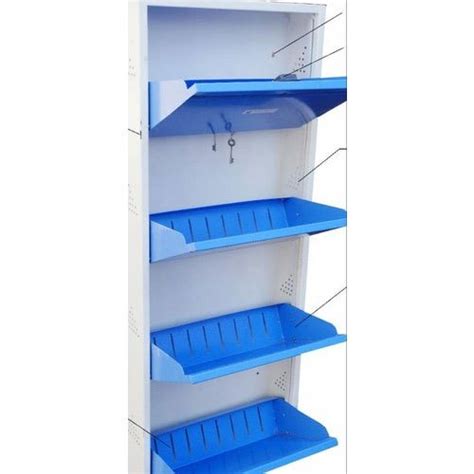 Mild Steel Powder Coated Wall Mounted Shoe Rack Shelves At Rs