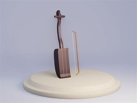 Tarawangsa Traditional Musical Instruments of Sundanese Culture free VR / AR / low-poly 3D model ...