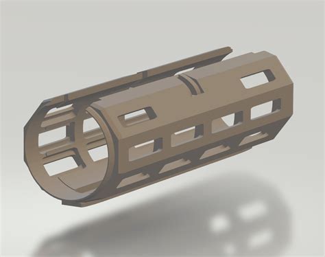 Stl File M Lok Handguard For Cyma And Jg Mp5sd Airsoft Aeg S 🔫 ・3d Printable Model To Download・cults