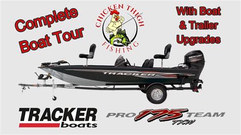 Tackle Talk S1 Ep 3 Tracker Pro Team 175 Txw Bass Boat And Trailer Tour And Upgrades Youtube