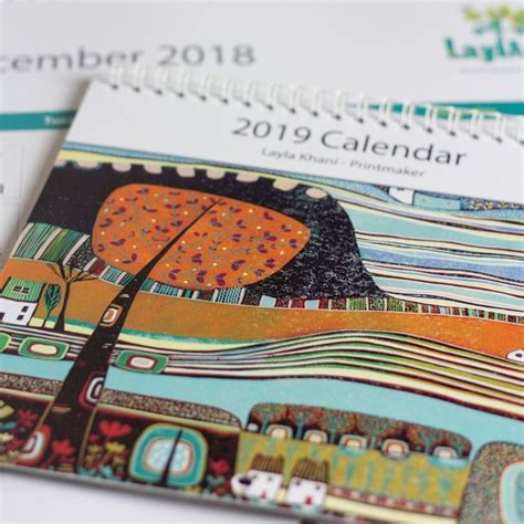 2019 Wall Art Calendars Available As Desk And Wall Calendars Art