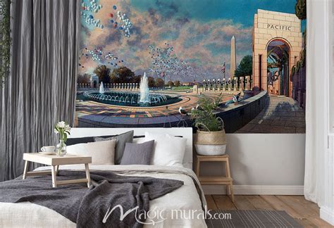 Wwii Memorial Wallpaper Wall Mural By Magic Murals