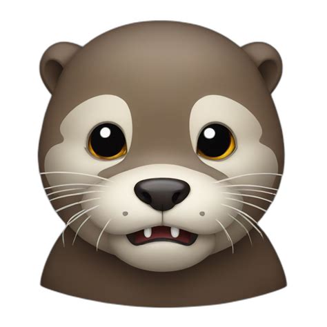 Angry Otter Ai Emoji Generator