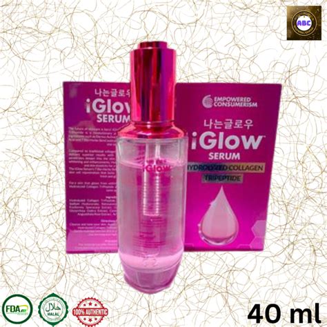 Iglow Serum Hydrolyzed Collagen Tripeptide 100 Original Lazada Ph