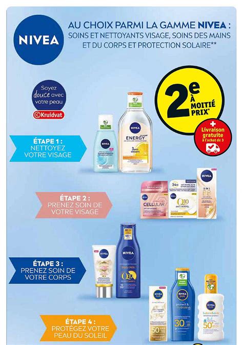 Promo La Gamme Nivea Chez Kruidvat ICatalogue Fr