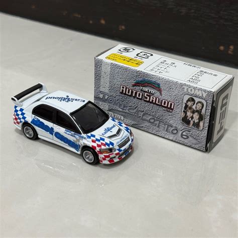 Tomica Kuji 6 Tokyo Auto Salon Mitsubishi Lancer Evolution 7 Tokyo Bay