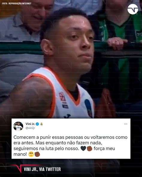 TNT Sports BR on Twitter É REVOLTANTE Vini Jr saiu em defesa de