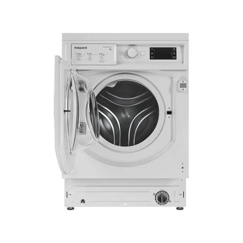 Hotpoint 8kg 1400rpm Integrated Washing Machine White Biwmhg81484 Appliances Direct