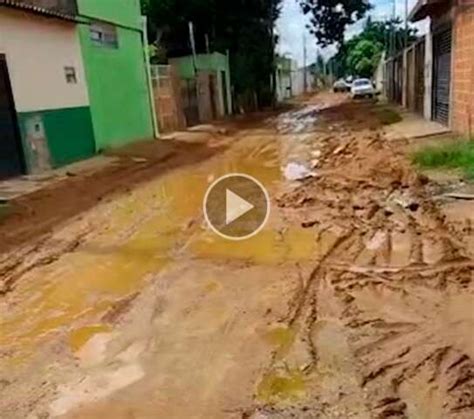 Após Serviço Inacabado Moradora Reclama De Lama Em Rua Intransitável Capital Campo Grande News