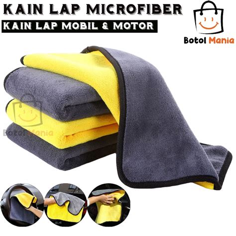 Jual BM KAIN LAP MICROFIBER SERBAGUNA 30X30CM KAIN LAP MICROFIBER